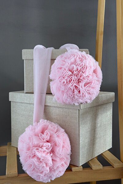 Miniden Рожевий аксесуар з помпонами