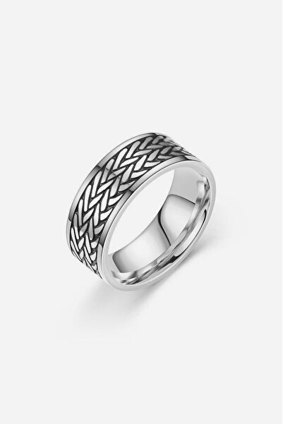 UKHWD SUPPLY 316L Steel Viking Wheat Men's Ring