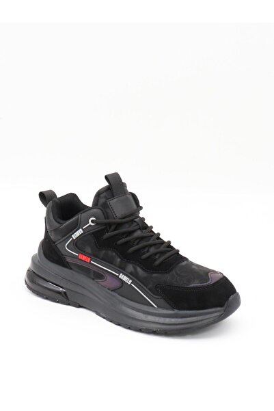 GAMELU Went Black Fashion Air Sole Men's Sneakers