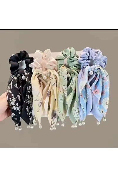 LO ADORO Women's Rubber Buckle 1 Pcs Two Layers Rubber Buckle Special Production Hair Accessory Special Day Engagement Wedding Buckle