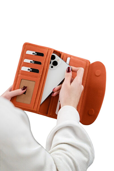 MFT Leather Design محفظة نسائية من الجلد الطبيعي Beauty 3467