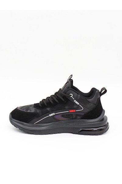 GAMELU Went Black Fashion Air Sole Men's Sneakers