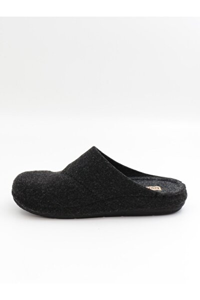 BENTO 63006 Чорні зимові анатомічні чоловічі капці з закритим носком