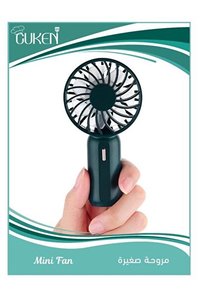 Cuken مروحة صغيرة محمولة، مروحة شخصية تعمل بالبطارية قابلة لإعادة الشحن عبر U...