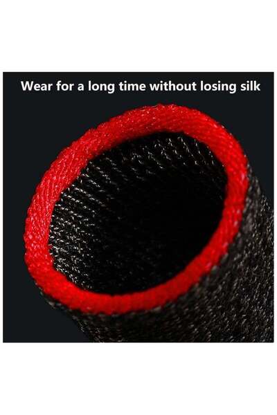 Digipace Mobile Game Finger Sleeves, 5 Pairs Anti-Sweat Breathable for Touch Screen