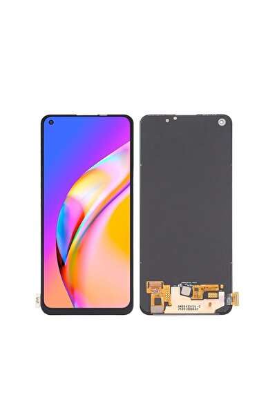 SASA OPPO A74 UYUMLU LCD DOKUNMATİK EKRAN ÇITASIZ SİYAH SERVICE