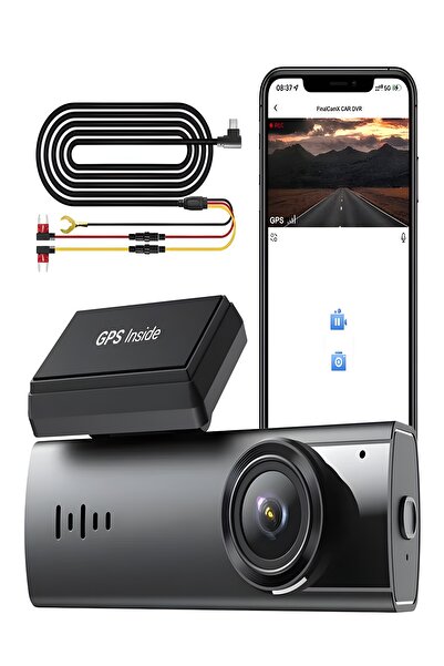 DEANB 1080P Wi-Fi Mini Araç Kamerası | 170° Geniş Açı, Gece Görüş, Döngüsel D...