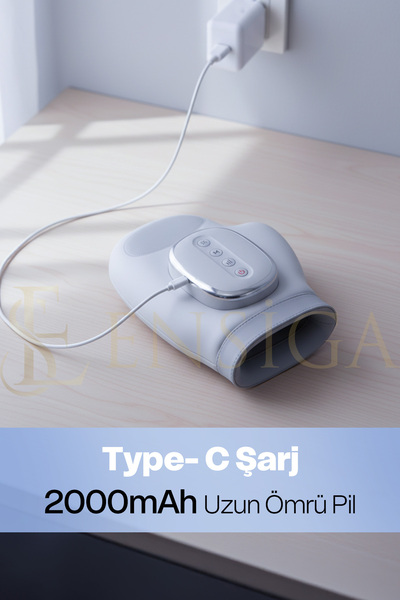 EN SİGA El Masajı 5 Seviyeli Sıcak Kompres ve Hava Sıkıştırmalı | Titreşimli ...