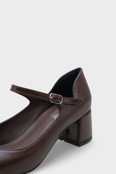 Capone Outfitters Sophie Mid-Heeled Strappy Mary Jane Women's Shoes