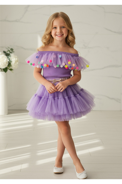 By Piera Bluza Copii - Pompon, Model 09210