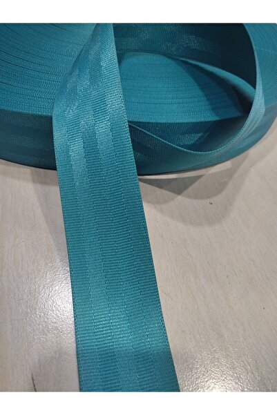 SS Oto Renkli Emniyet Kemeri 6 Metre 2 Kemer Için (TURKUAZ) 2 Adet E Sertifik...