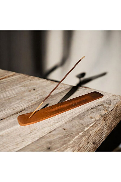 Aksan Aksesuar Ahşap Çubuk Tütsülük - Tütsü Kayığı - Tütsü Tutacağı