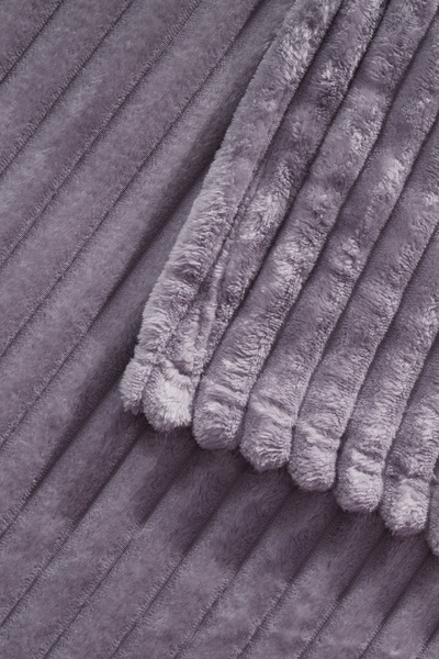 Puffy Wellsoft Sova Single Blanket - Ash Purple