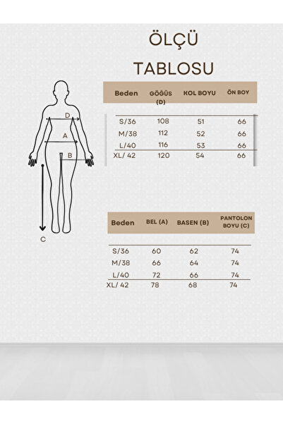 Dema Women's Knitted Collar with Snap Fasteners Gray Top and Bottom Set