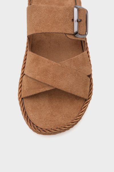 Capone Outfitters Angele Cross Strap Women's Sandals