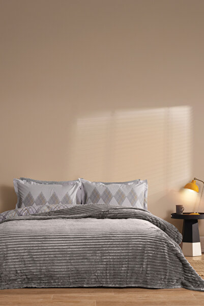 Puffy Sova Single Wellsoft Blanket - Anthracite