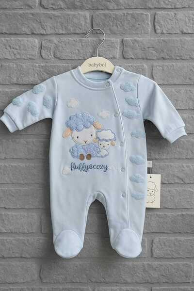 Babybal KUZU KARDEŞLER MAVİ TULUM