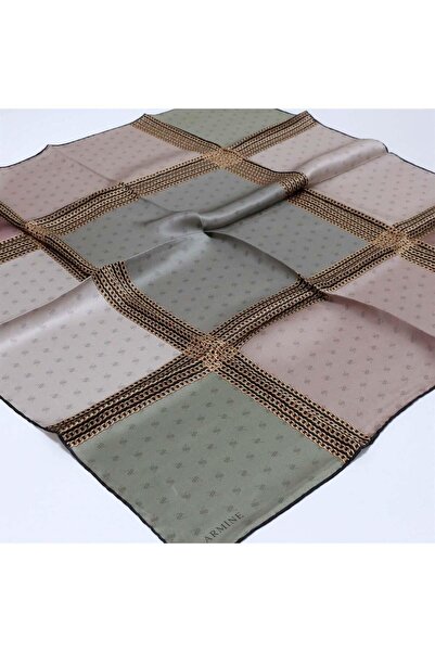 Armine Saf Sura Nostaji Ipek Eşarp 8113 - 33