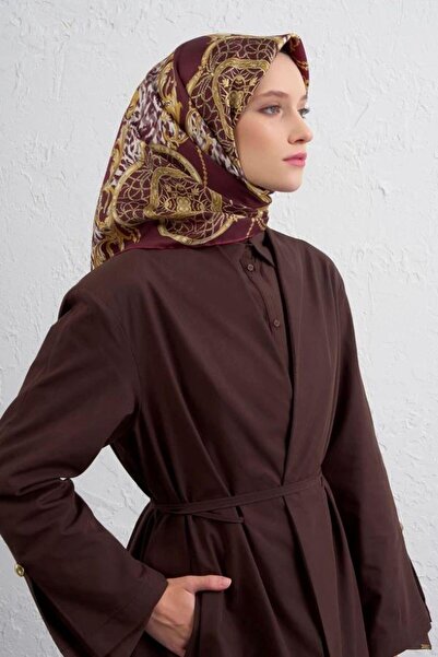 Armine Шарф з класичним візерунком з чистого шовку Sura