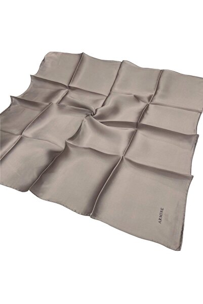 Armine Μασίφ μεταξωτό μαντήλι - 1091 Soft Mink Sura