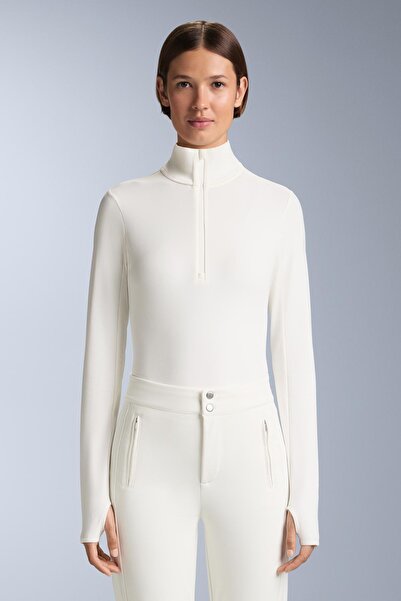 Oysho Half-zip base layer T-shirt