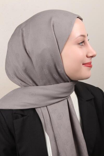 Pierre Cardin Σκούρο Γκρι Βαμβακερό Σάλι - 1030600-972