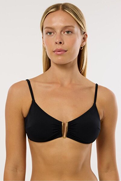 AYYILDIZ 63574 Black Bikini Top