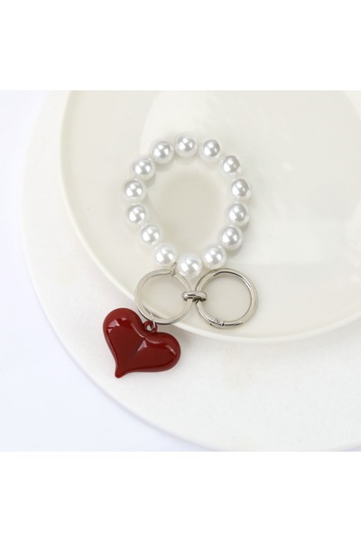 GÜNEBAKAN AKSESUAR Heart Purse Charm