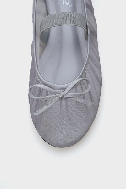 Capone Outfitters Alana Tulle Banded Women's Ballerinas