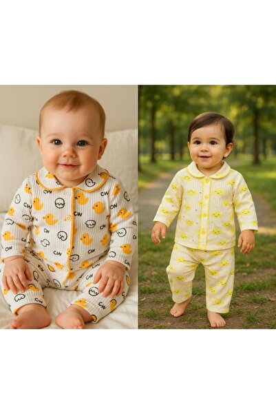 anne dokunuşu gibi KUZUM BEBE عبوة من قطعتين من القطن العضوي للأطفال البنات و...