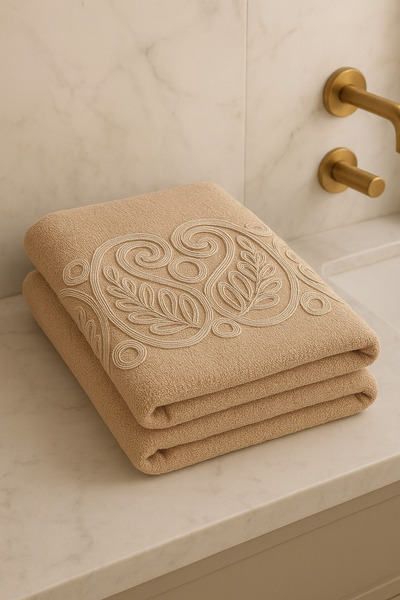 Çeyiz Bahçesi Πετσέτα χεριών Aydos Velvet 50&90