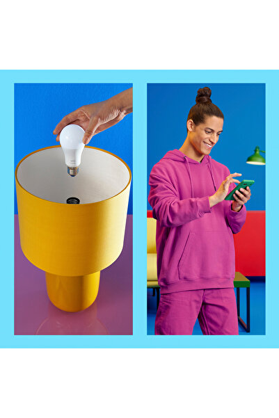 Wiz 100W Renkli Ambiyans E27 Akıllı Ampul (A67) Matter, Google Home, Alexa Uyumlu
