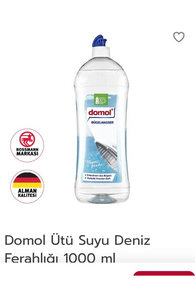 ROSSMANN Domol Ütü Suyu Deniz Ferahlığı 1000 Ml
