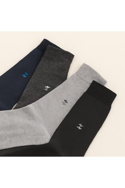 hefox 4 Pairs Men's Economical Winter Thick Socks with Towel Inside