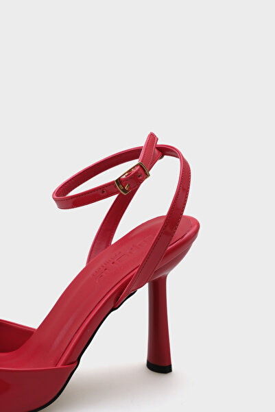 Capone Outfitters Elisa Round Toe Ankle Strap High Heel Women's Sandals