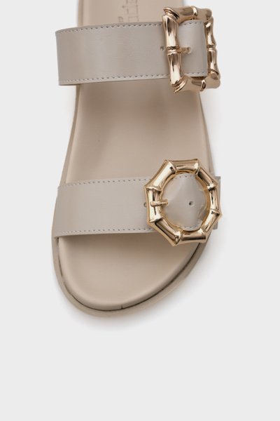 Capone Outfitters Marti Double Buckle Women's Comfort Slippers