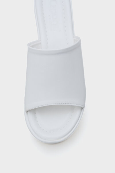 Capone Outfitters Marry Platform Straw Suede Women's Slippers