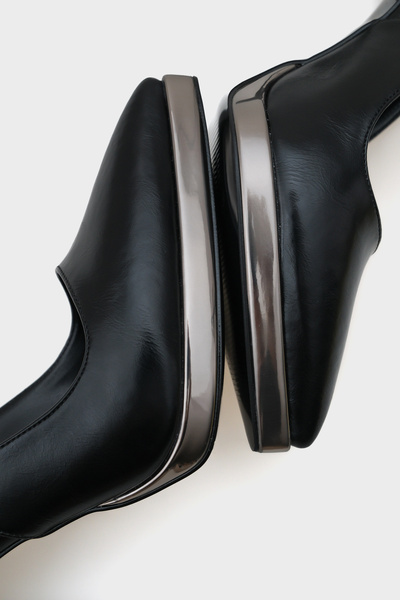 Capone Outfitters Dámské boty na vysokém podpatku Risa s otevřenou špičkou