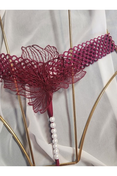 G&H UNDERWEAR İncili string tanga külot