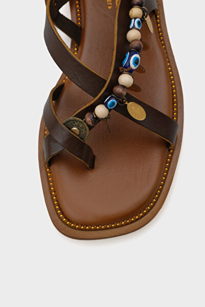 Capone Outfitters Elmira Leather Women's Sandals with Accessories