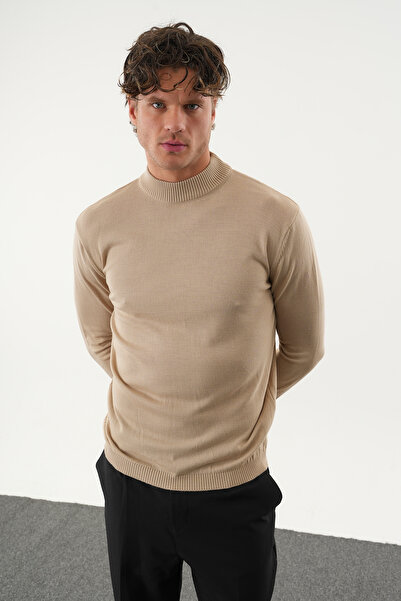 No Way Ανδρικό πουλόβερ εφαρμοστό Half Fisherman Basic