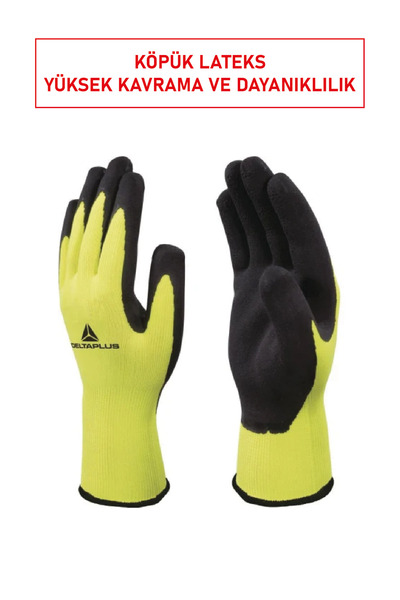 Delta Plus Deltaplus Apollon VV733 Köpük Lateks Kaplamalı Yüksek Kavrama Meka...