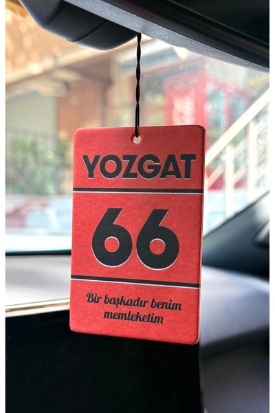 Duftpalm Yozgat Tasarimli Dekorati̇f Araç Kokusu Ve Oto Aksesuari