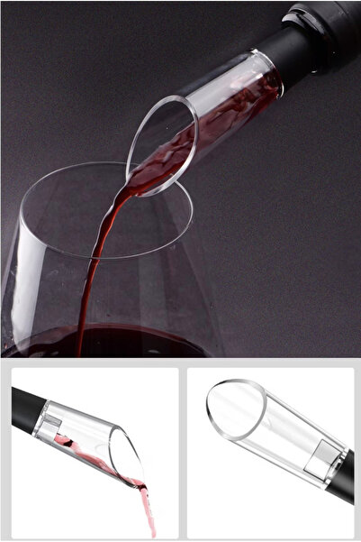 LILY Electric corkscrew set for wine bottles 4 accessories