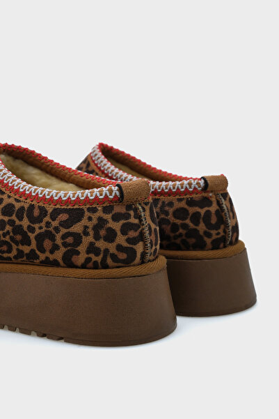 Capone Outfitters Dámské halové pantofle s kulatou špičkou se silnou podrážkou