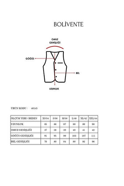 Bolivente Women's Pink Long Double Breasted Woven Vest