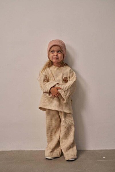 Oh La La Koala For Little Ones Set de îmbrăcăminte bej cu broderie Cookie, cu...