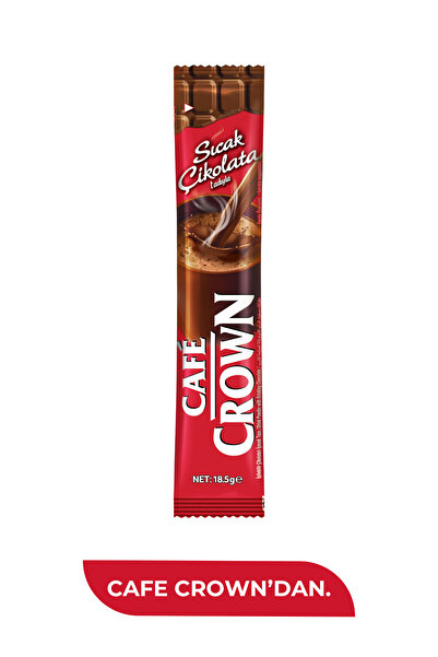 Cafe Crown Sıcak Çikolata 18,5 Gr. x 24 Adet 444gr
