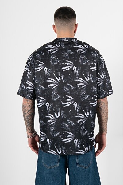 UKHWD SUPPLY Festival Darkness Drytech Oversize Men's T-Shirt Uk1169Sy