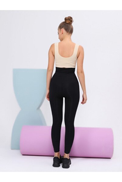 FİT1BEDEN 3 Stage Agraphed High Waist Lifting Firming Premium Agraphed Corset Tights